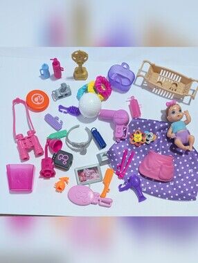 Barbie Skipper Doll Accessories Sports Hairdresser *BINJ
